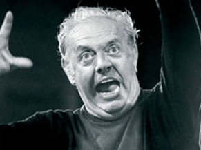 Dario Fo, actor, director, dramaturg i home de teatre complet, premi Nobel de Literatura 1997.