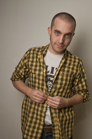 Joan Llobera, alumne de segon curs d'Escola d'actor. El Timbal.